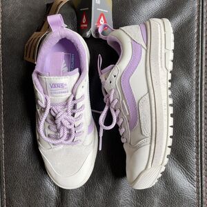 VANS UltraRange Exo MTE-1 Womens Size 5 Shoes Marshmallow Purple Suede Sneaker